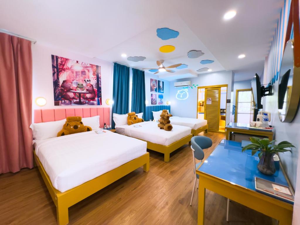 Capybara Themed Room
